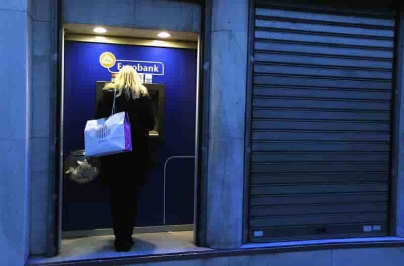 Les depots bancaires grecs au plus bas en plus de dix ans
