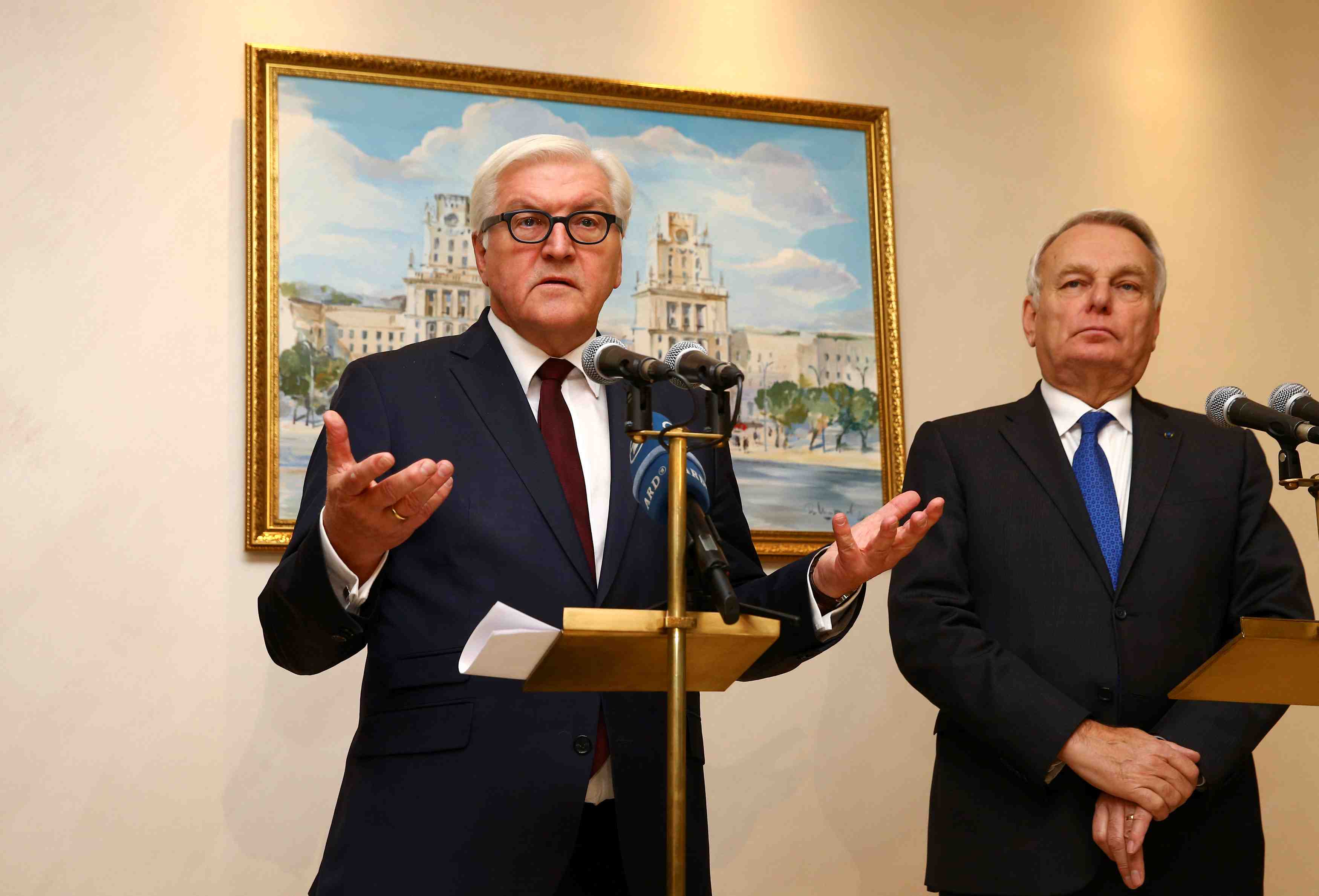La reunion de minsk n'a pas permis de rapprocher les positions