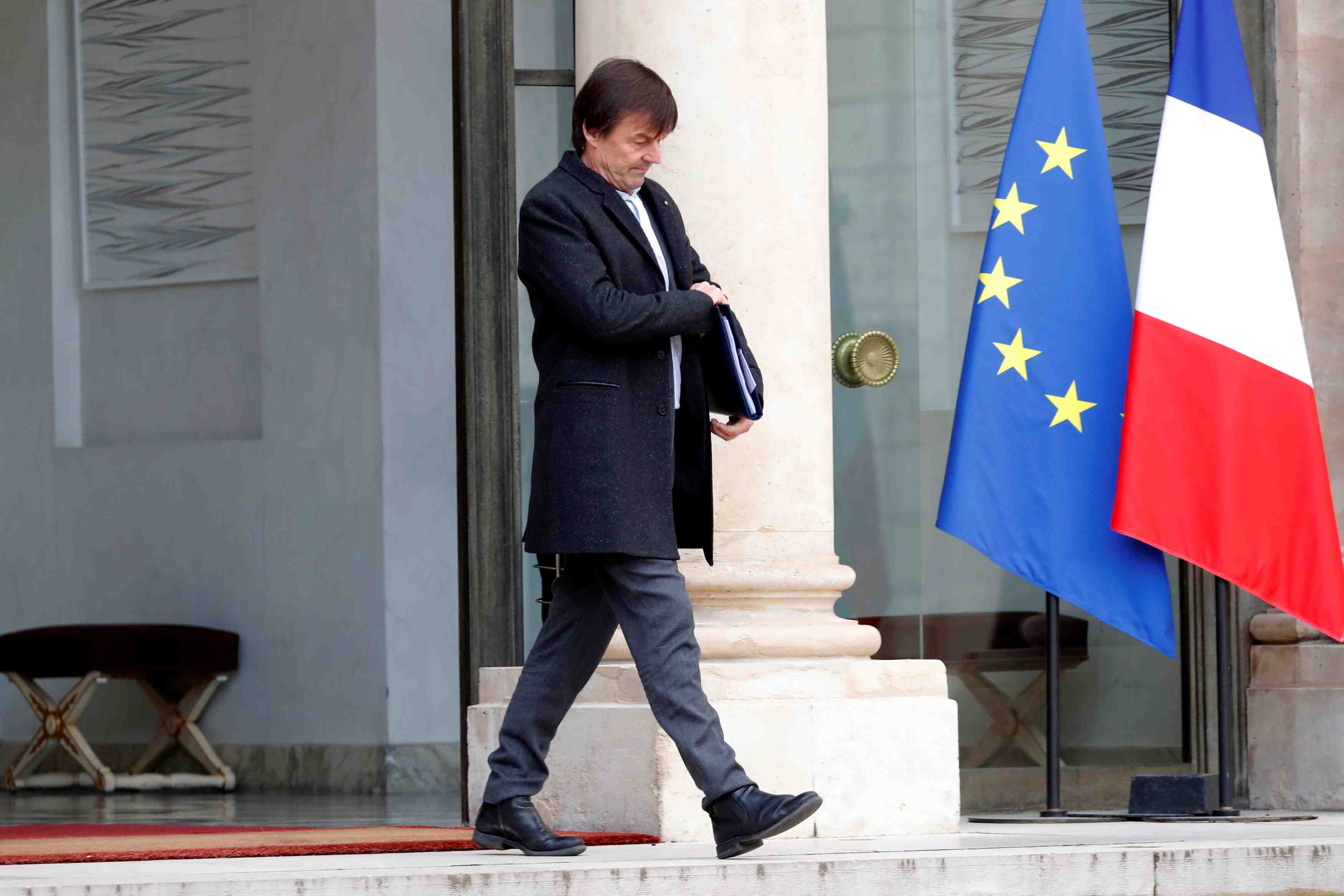 Hulot s'est "interroge" sur le projet de notre-dame-des-landes