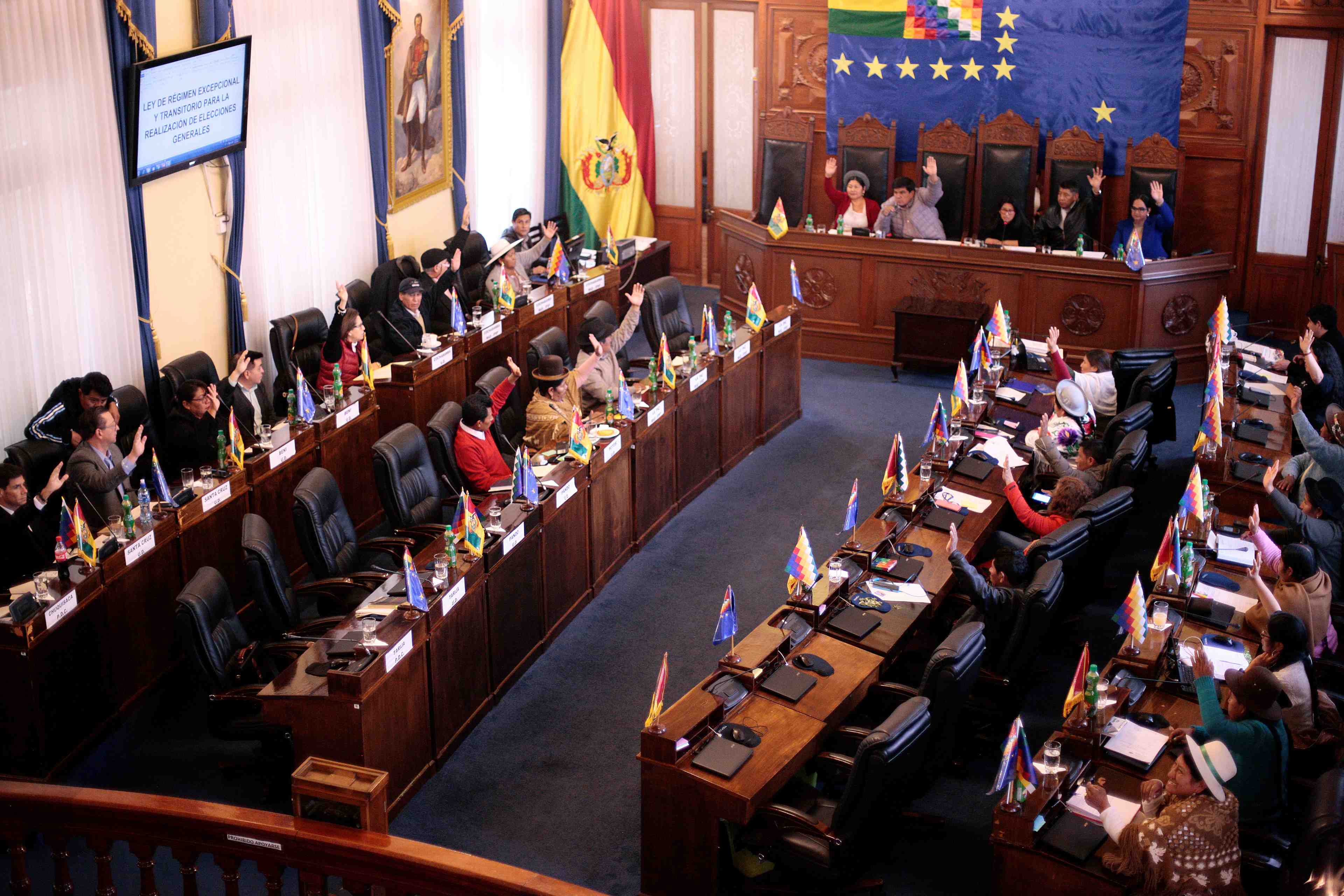 Bolivie: le congres donne son accord a un nouveau scrutin sans morales