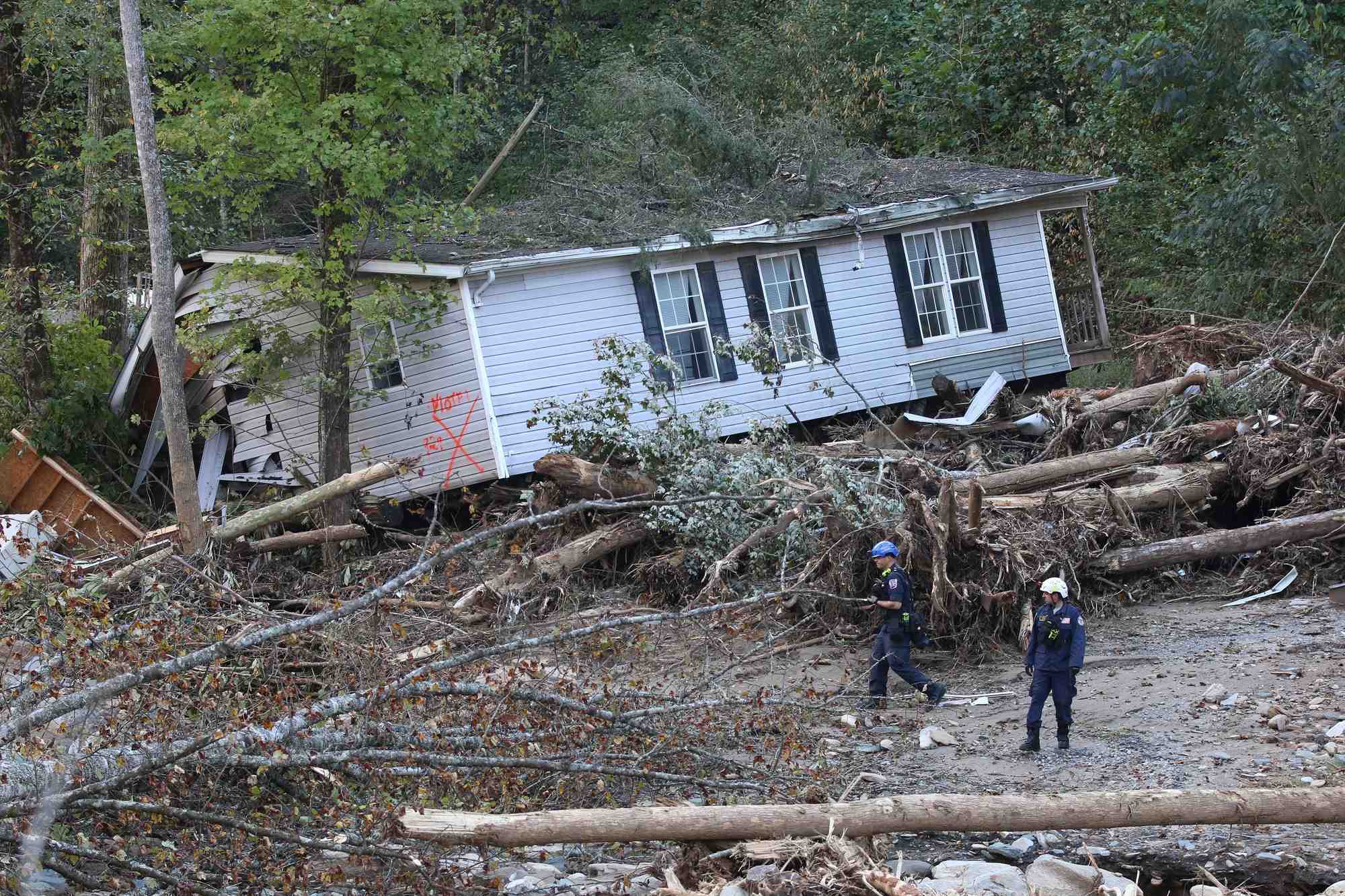 L'Ouragan Hélène a terrassé le sud-est des Etats-Unis la semaine dernière.