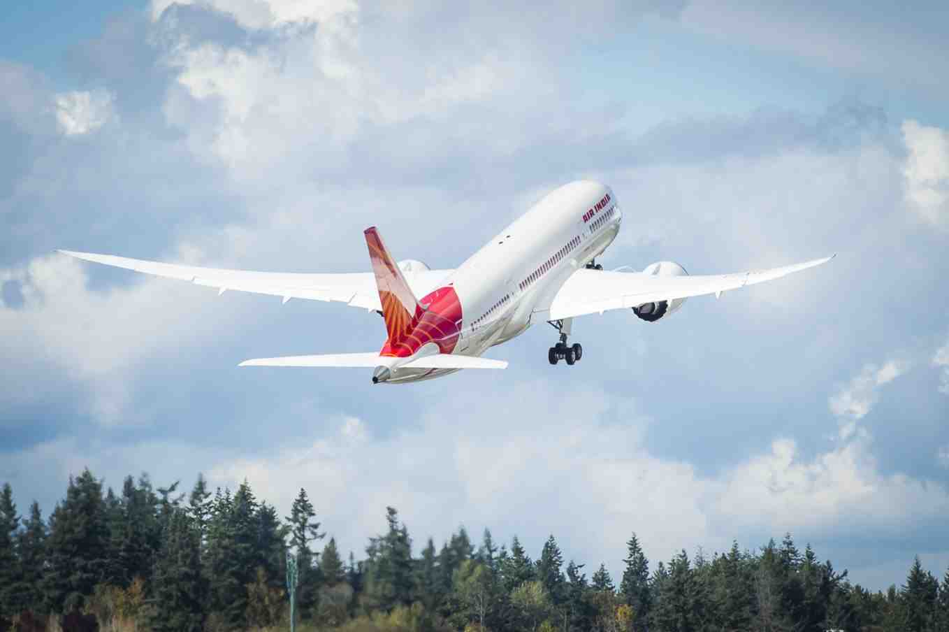 Air India Boeing 787-8.