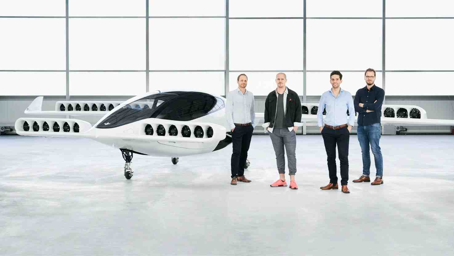 Le taxi aérien Lilium a réalisé son premier vol début mai 2019.