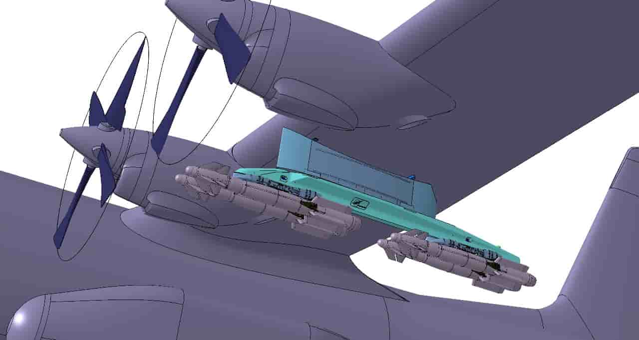 La société AA-ROK travaille sur l'intégration du AASM sur le C-130