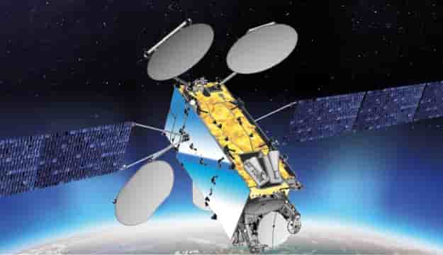 Vue d'artiste du satellite Europasat