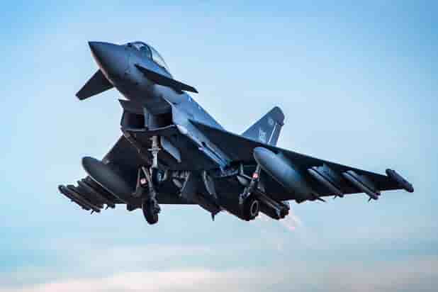 Typhoon with Meteor missiles.