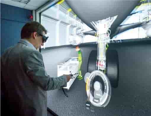 Le centre de réalité virtuelle de l'Aérocampus Aquitaine.