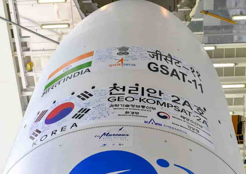 Payload fairing for flight VA246.