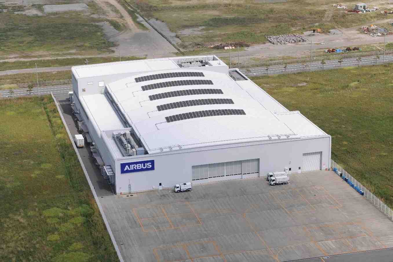 Le site actuel d'Airbus Helicopters à Kobe au Japon.