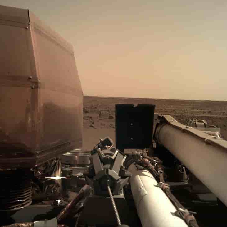InSight image from the surface of Mars