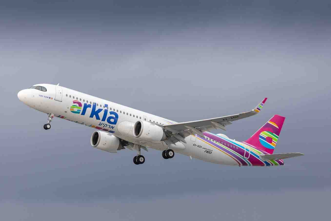 Arkia Israeli Airlines a réceptionné son premier Airbus A321LR.