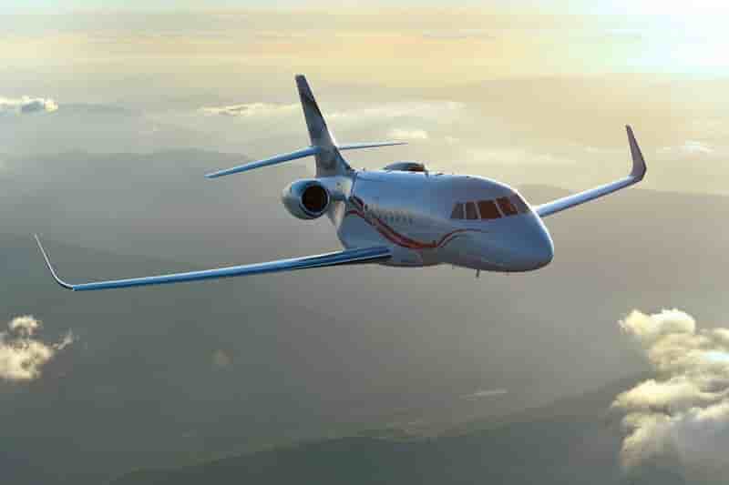 Falcon 2000 MRA.