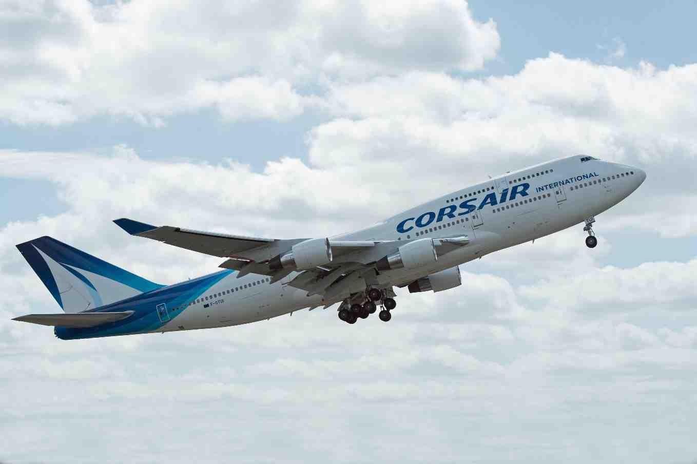 Un Boeing 747-400 de Corsair