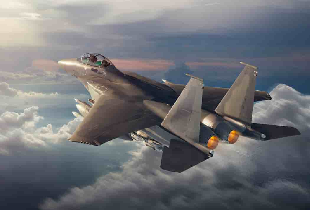 Vue d'artiste du F-15EX