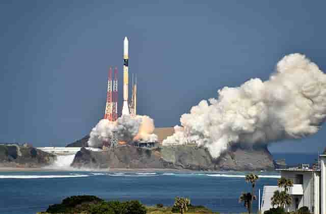 H-2A launches with GOSAT-2 and KhalifaSat.