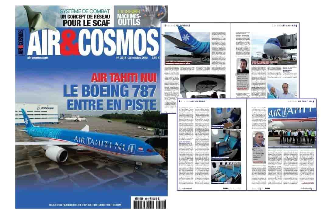 Reportage chez Air Tahiti Nui et son premier Boeing 787-9