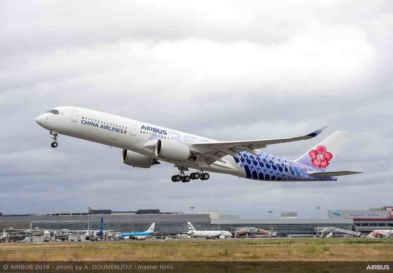 China Airlines A350-900.