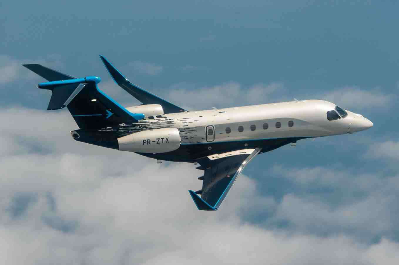 L'Embraer Praetor 600 est le dernier né de l'avionneur brésilien.
