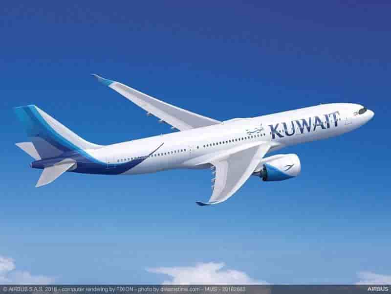 Kuwait Airways A330-800.