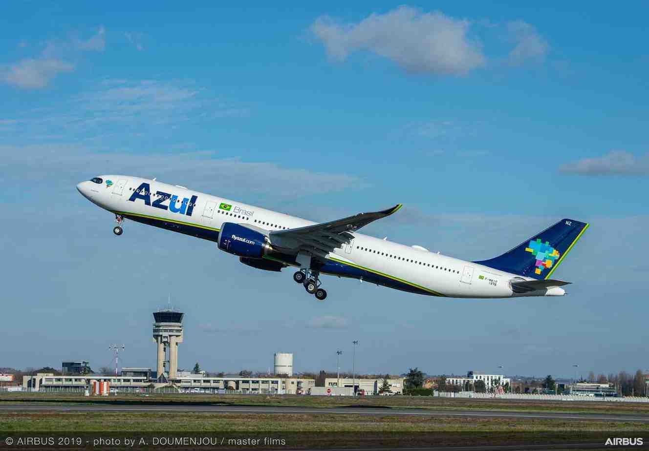Azul a réceptionné son premier Airbus A330neo.