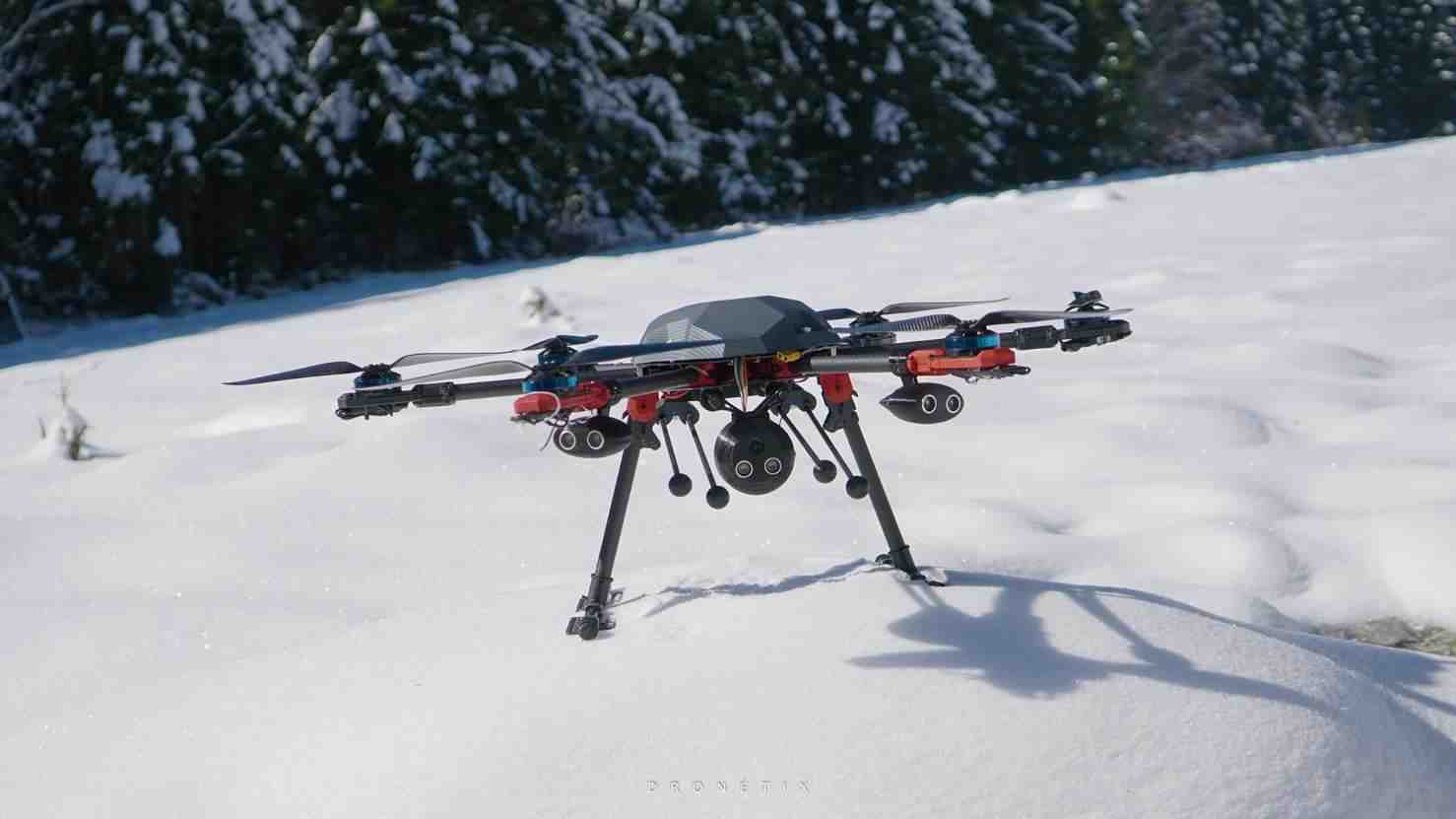 L'Ouranos Alpha a été conçu pour le secours en montagne.