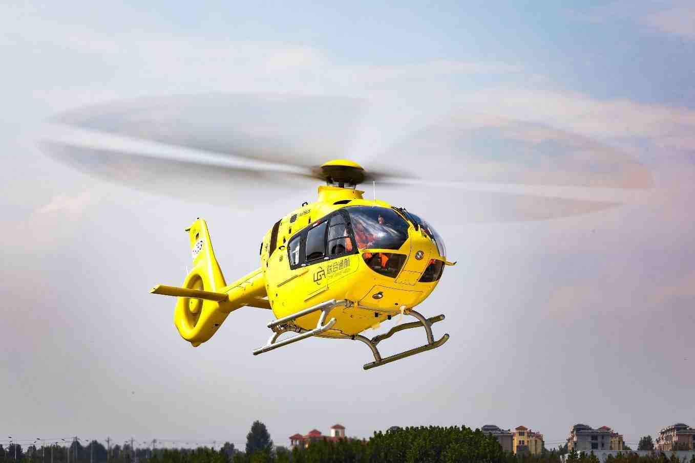 H135 for Health Commission of Qingdao.