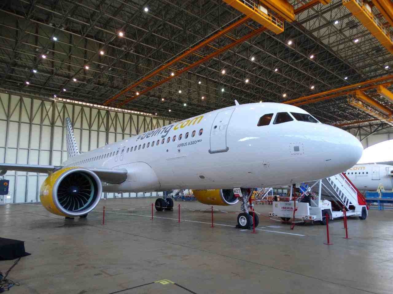 Le premier A320neo de Vueling