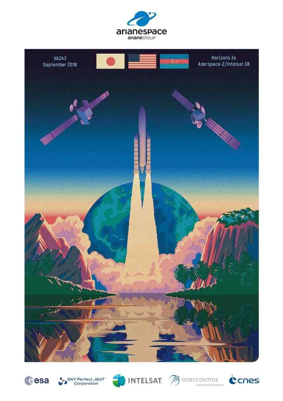 Poster de la mission VA 243