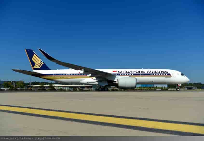 Premier Airbus A350-900 ULR pour Singapore Airlines.