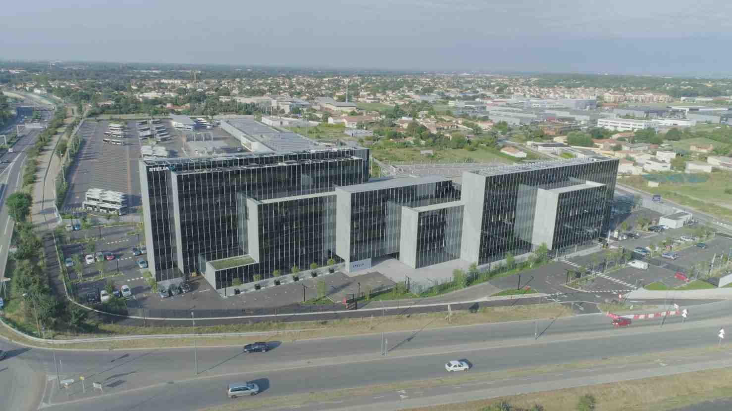 Le nouveau siège de Stelia Aerospace à Toulouse.