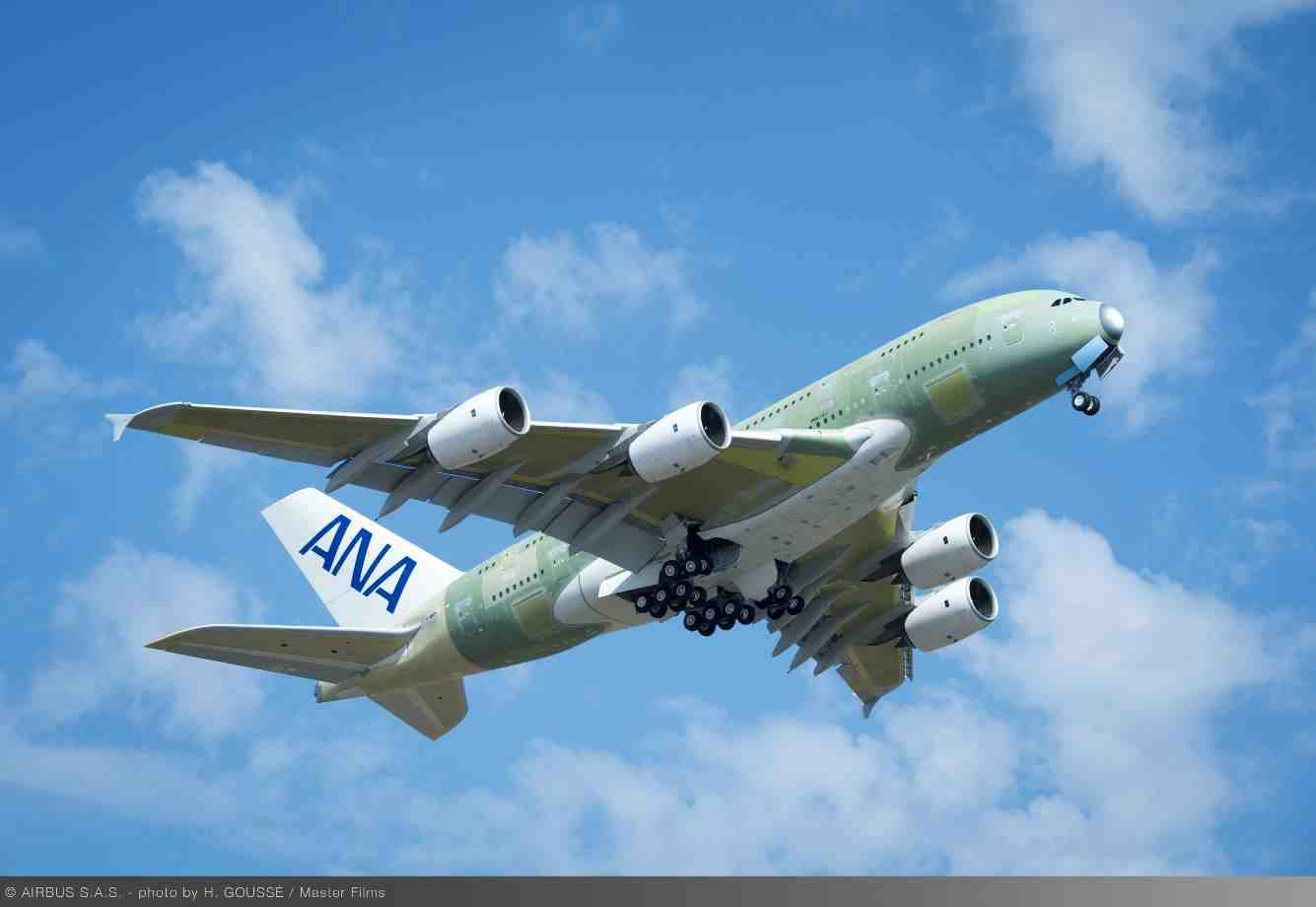 First A380 for All Nippon Airways.