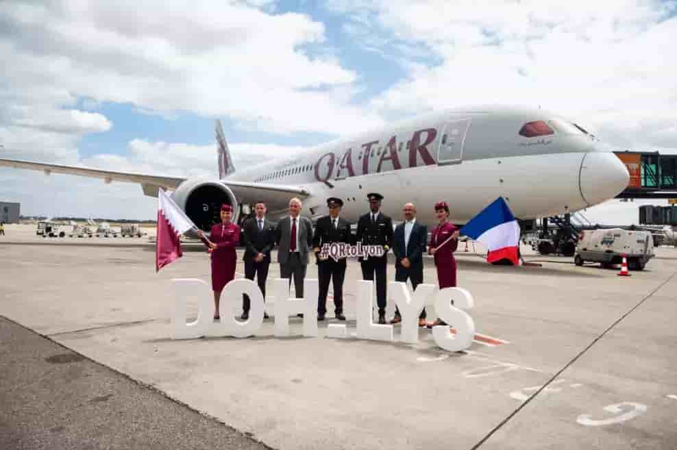 Lyon Doha Qatar Airways réduite