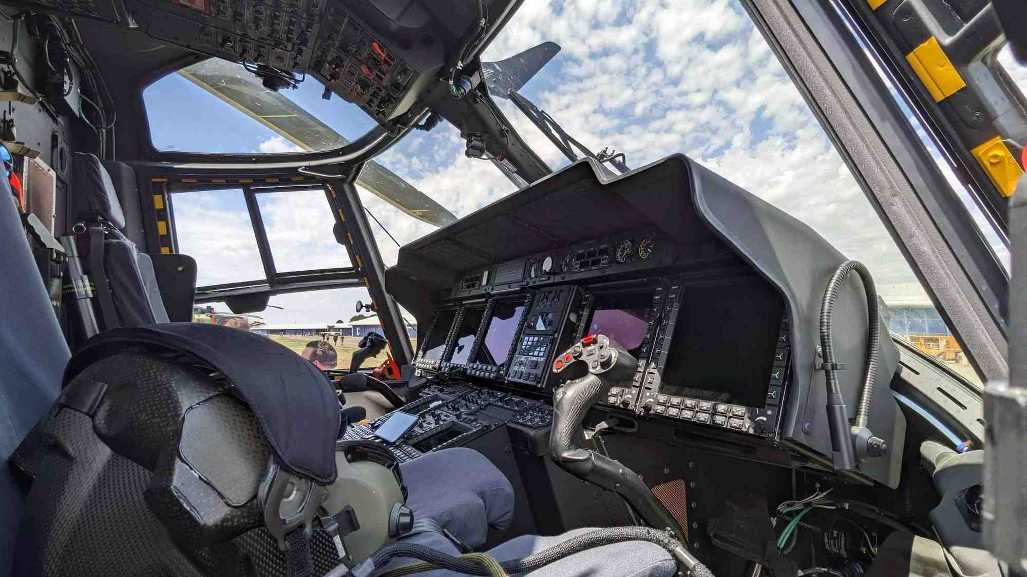 Le cockpit du NH90