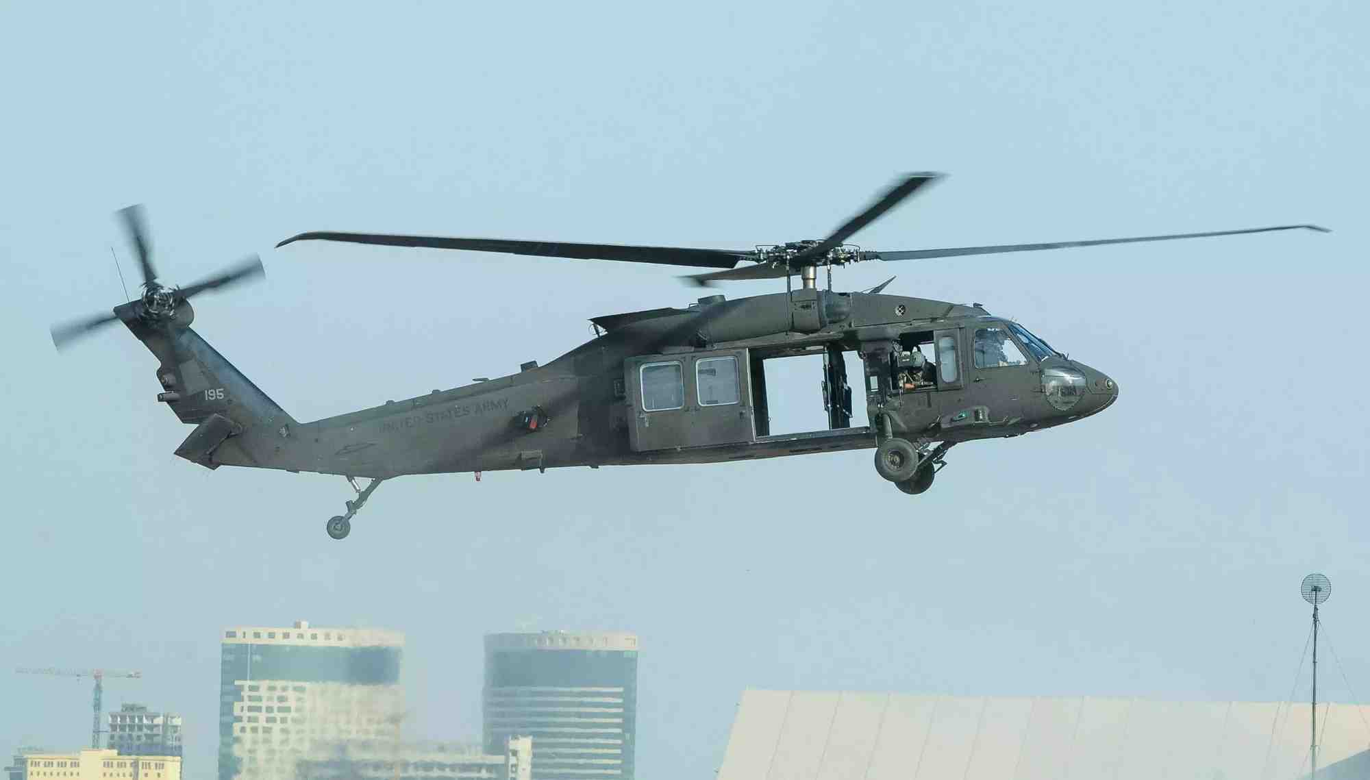 UH-60M Black Hawk de l'US Army en Irak (Erbil).