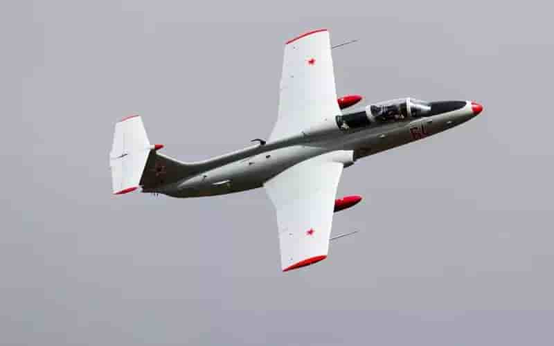 Fighter jet L-29 Delfin