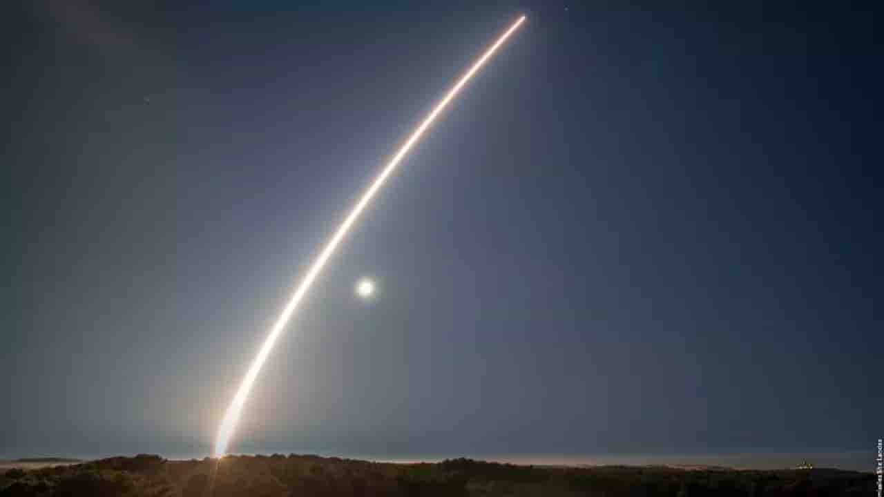 Premier tir d'un MSBS M51.3 depuis le site d'Essais de missiles de Biscarosse (18/11/2023).
