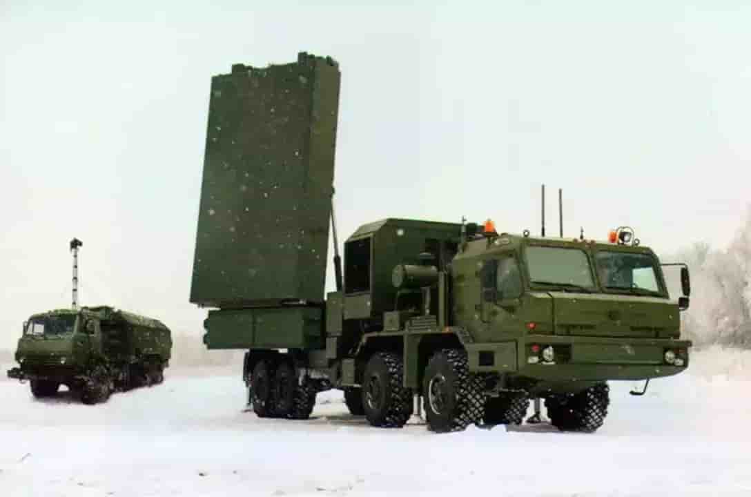 Radar de contrebatterie 1K148E Yastreb-AV russe.