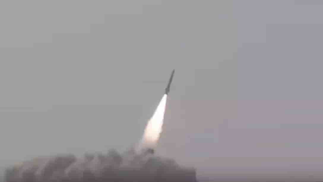 Premier tir d'un missile Fatah II de GIDS, le 27 décembre 2023.