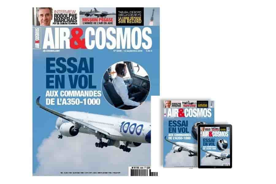 Air&Cosmos du 14 septembre 2018 : essai en vol de l'Airbus A350-1000.