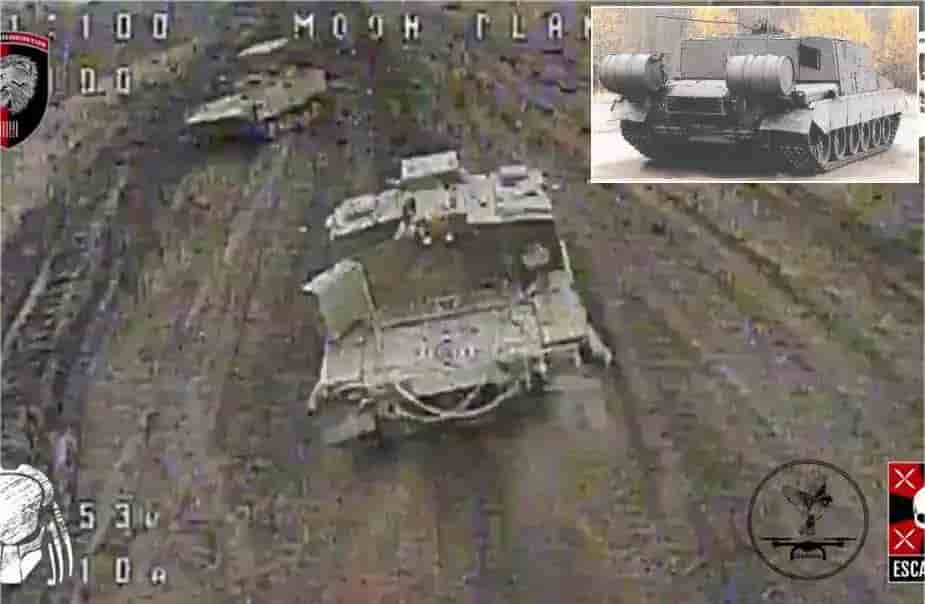 L'armée russe a envoyé dans la bataille pour l'Ukraine un char extrêmement rare, le Ladoga. Ce dernier aurait été détruit par les forces de défense ukrainiennes.
