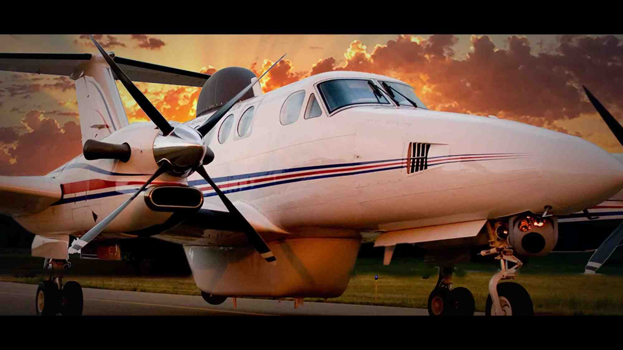 Beechcraft King Air 350 modifié par Sierra Nevada Corporation pour des missions ISTAR.