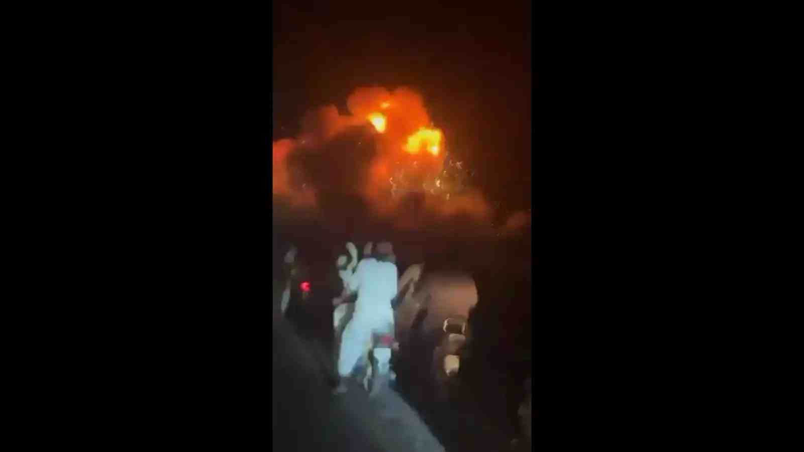 Une des frappes indiennes au Pakistan dans le cadre de l'opération Sandoor (6 mai 2025).