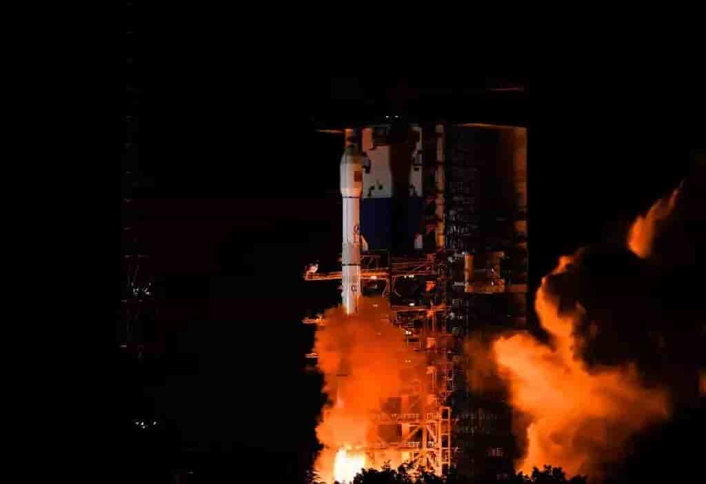 LAncement du satellite TJS 19, le 12 mai 2025