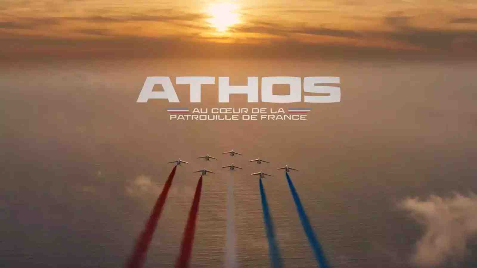 Premières images du film Athos - Au coeur de la Patrouille de France.