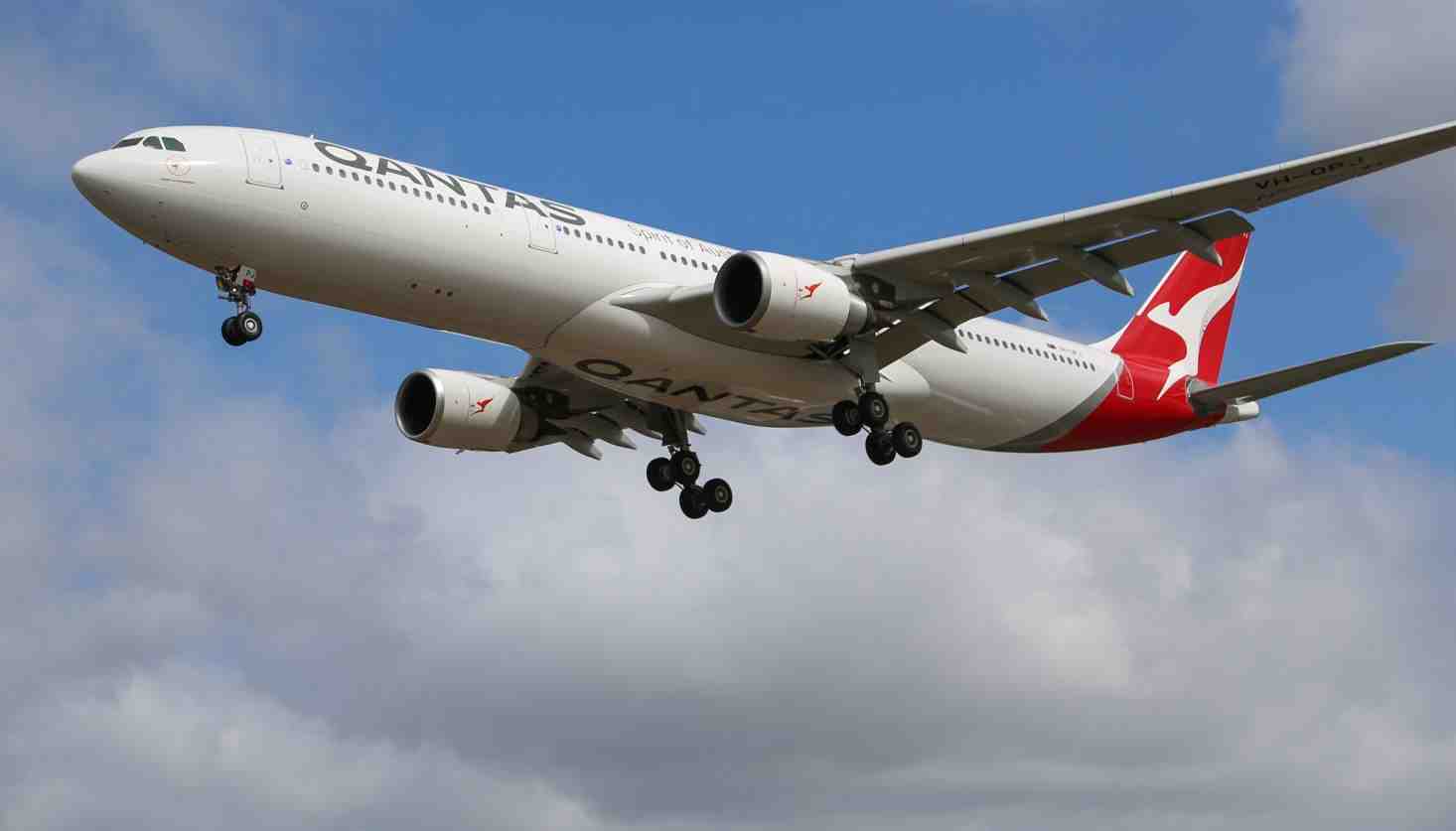 Qantas Airbus A330.