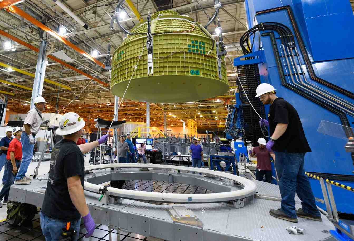 Orion capsule.