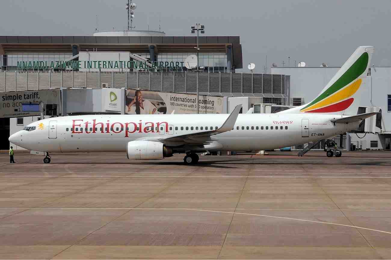 Boeing 737-800 Ethiopian Airlines