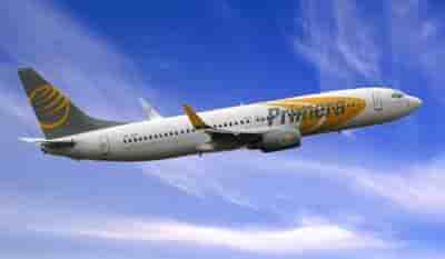 Primera Air basera 2 Boeing 737 Max 9 à Brussels Airport.