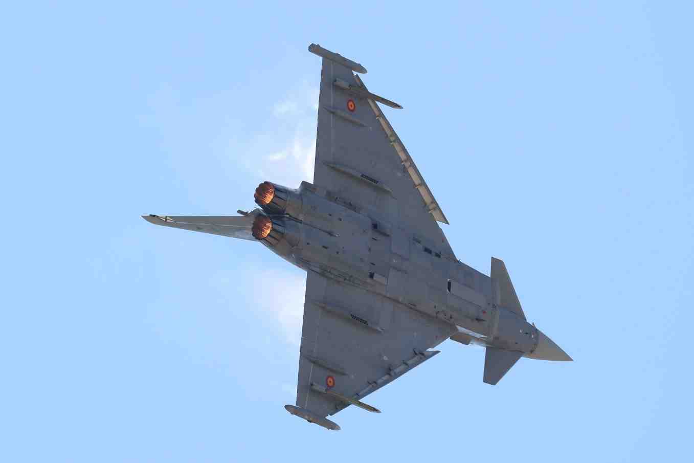 Un Eurofighter espagnol a largué accidentellement un missile air-air.