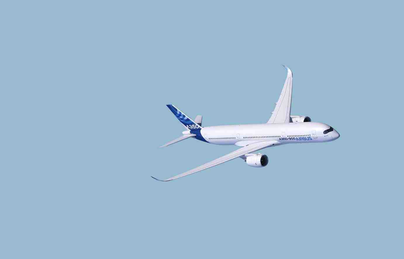 En juillet, Airbus a enregistré une commade pour huit A350-900.